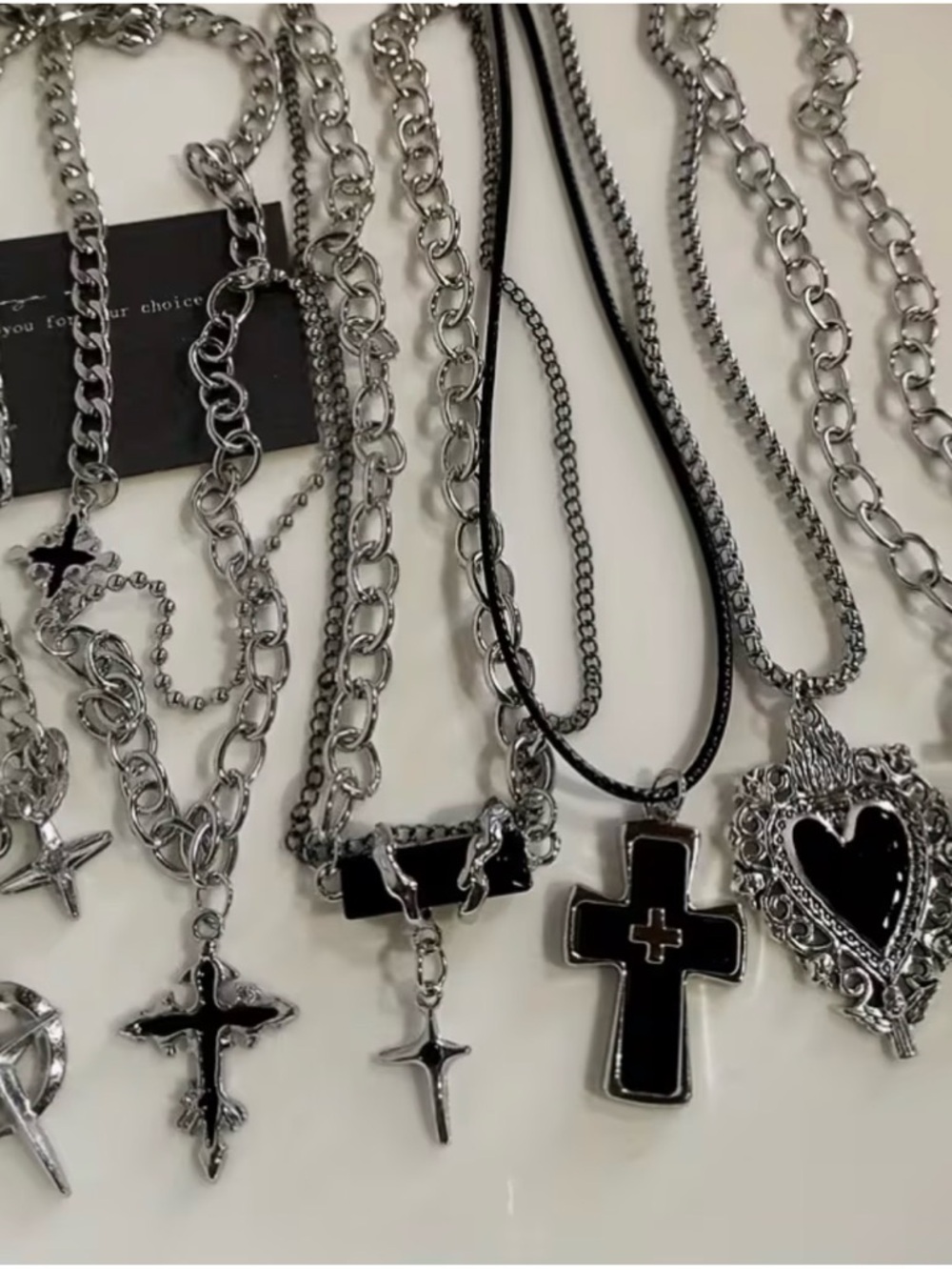 Anime Punk Gothic Fantasy Cosplay Necklace NEW Jewelry Fashion Women Beauty x6